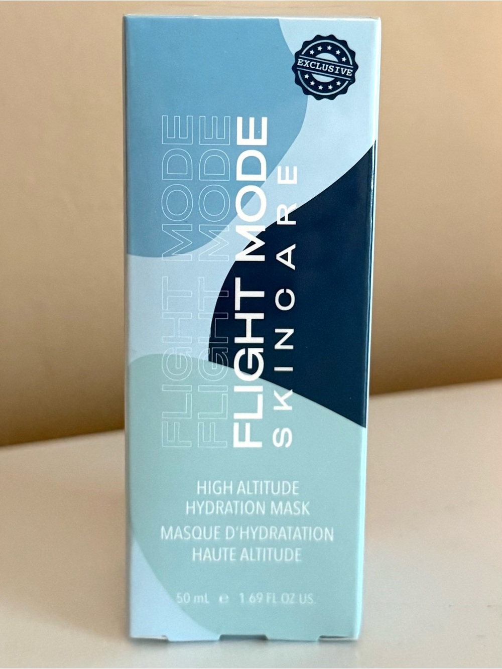 FLIGHT MODE SKIN CARE HIGH ALTITUDE HYDRATION LEAVE ON MASK 1.69 FL OZ SEALED